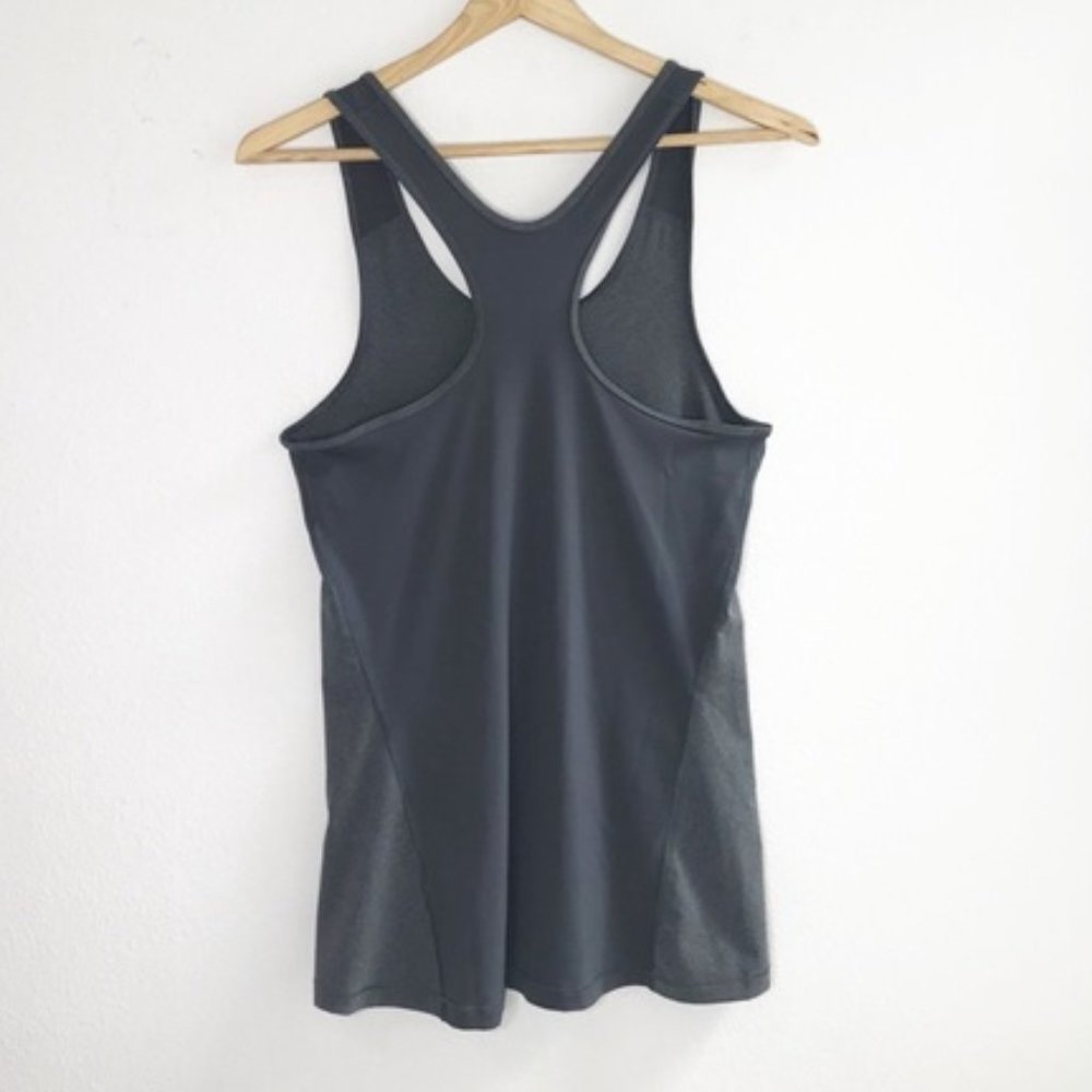 NWT! NIKE Pro Dri-Fit Racerback Slim Fit Tank Top Heathered Gray Women's Size XS - Picture 5 of 12